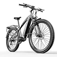 cysum Speedy Elcykel, 29 tums elcykel, 250 W motor, 25 km/h, E-cykel med batteritid 48 V, 672 Wh 100 km, 7-växlad växel, hydraulisk skivbroms