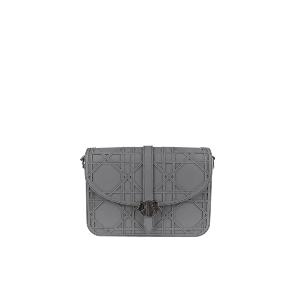 Dior Charm Bag - Tasker - Dame - Grå - ONE SIZE - Uld