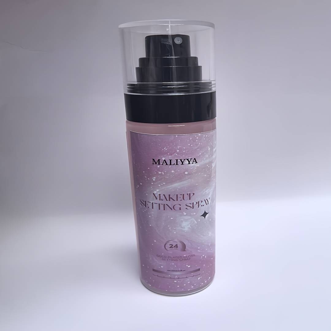 TEMU 100ml/3.38fl.oz, Pink 24-hour Long-lasting Oil-control Setting Spray, Resistant To Water And Sweat, Hydrating And Nourishing, Setting Spray With End, Toner-infused Setting Spray