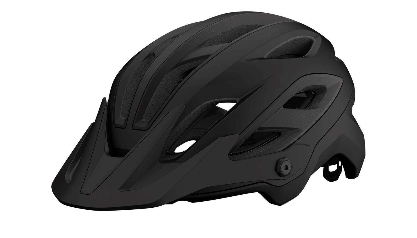 Giro Merit Spherical Hjälm Matte Black/Gloss Black, Str. M - Svart (M)