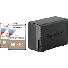 Synology DiskStation DS224+ + Toshiba N300 NAS 3,5" 10TB