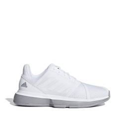 Adidas Courtjam Bounce Tennis Shoes Ladies - Hvid