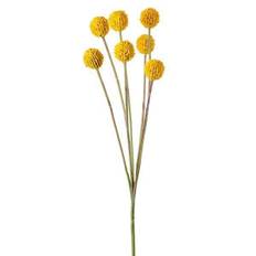 Kunstig plante - Trommestikker 60 cm. gul