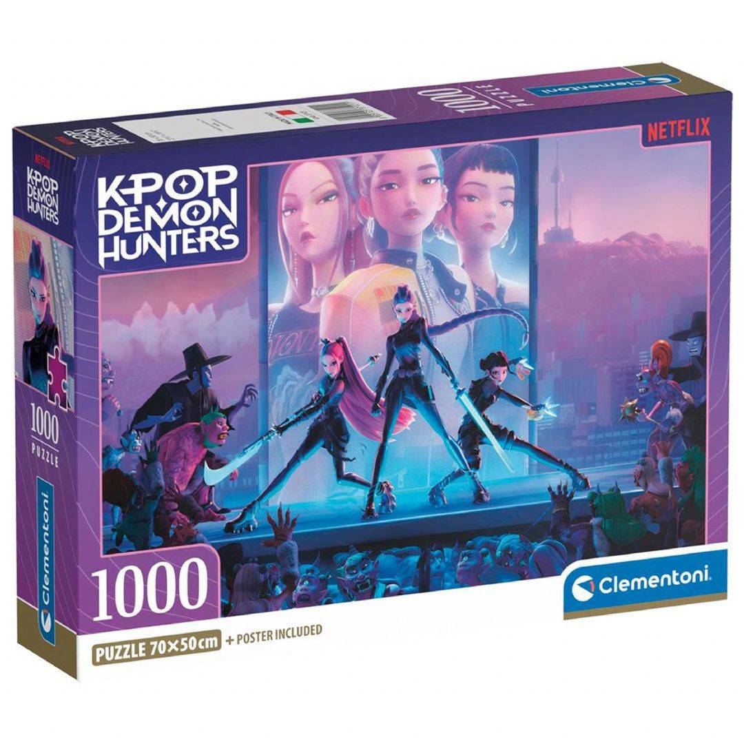 K-Pop Demon Hunters Puslespil 1000 brikk Pusle spil 371211