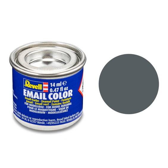 Revell hobbyfärg 14 ml - 77 Dust grey / mat - Grå