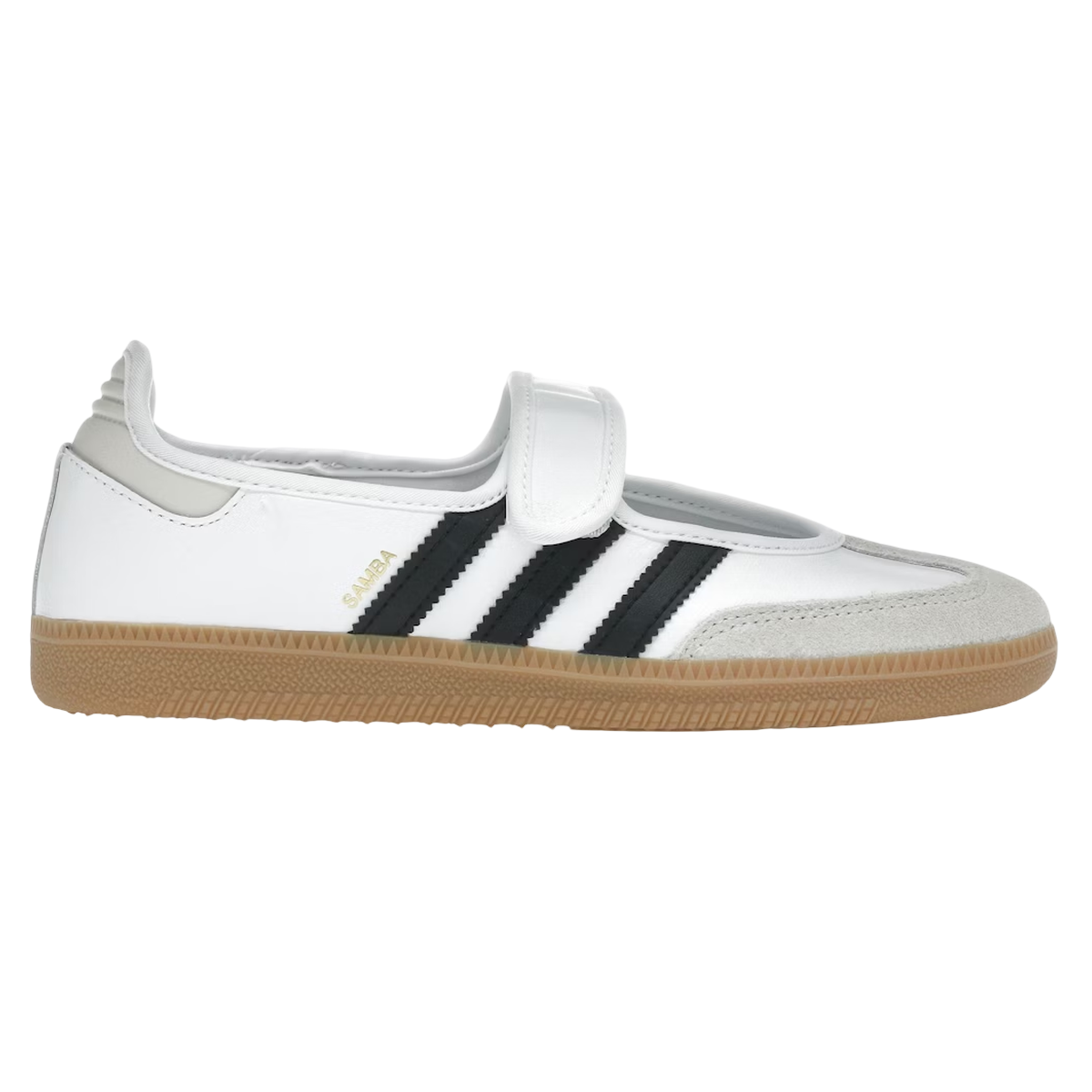 Adidas Samba Jane White Black Gum - 48