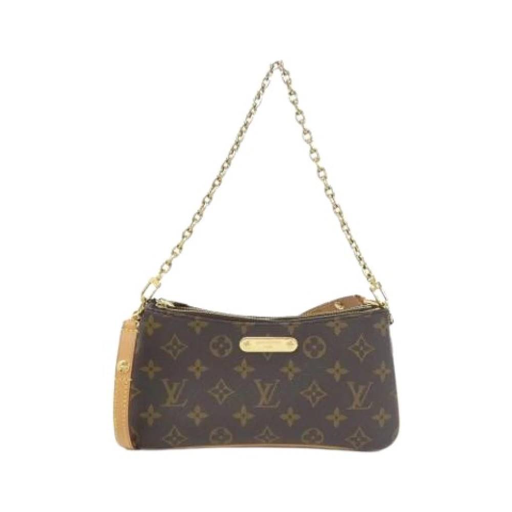 Louis Vuitton Vintage Pre-owned Pochette Skuldertaske - Vintage - Dame - Brun - ONE SIZE - Uld