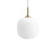 Louis Poulsen VL 45 Radiohushänge - Mässing/Blansigt Vit Opalglas Messing/Opal Ø175
