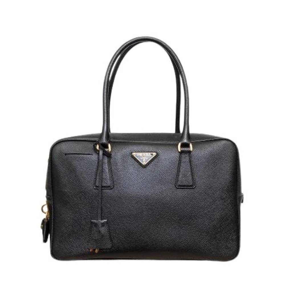 Prada Vintage Pre-owned Vintage Håndtaske - Vintage - Dame - Sort - ONE SIZE - Læder