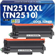 TN2510 TN2510XL TN-2510XL MFC-L2835DW Toner: Kompatibel für Brother TN-2510 XL TN 2510XL 2510 für HL-L2400DW HL-L2400DWE MFC-L2800DW DCP-L2620DW MFC-L2860DWE DCP-L2627DW Mit Chip ( 2-Schwarz )