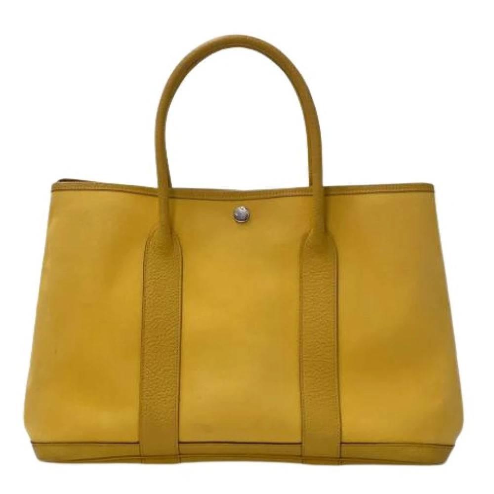 Hermès Vintage Pre-owned Vintage Tote Bag - Vintage - Dame - Gul - ONE SIZE -
