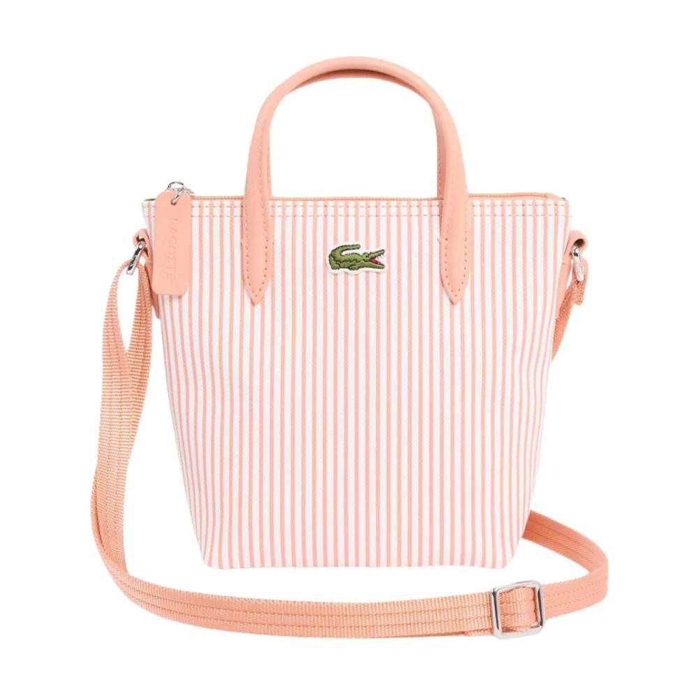 Lacoste, Tasker , Dame, Lyserød, ONE SIZE, Uld, Mini Tote L.12.12 Concept