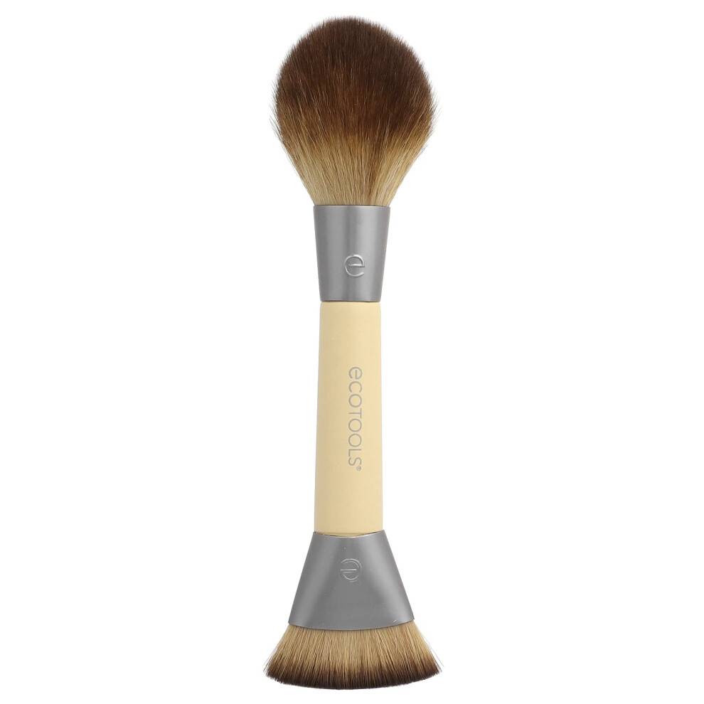 EcoTools, Skulpt + Bronze Dual-Ended Børste, 1 Børste