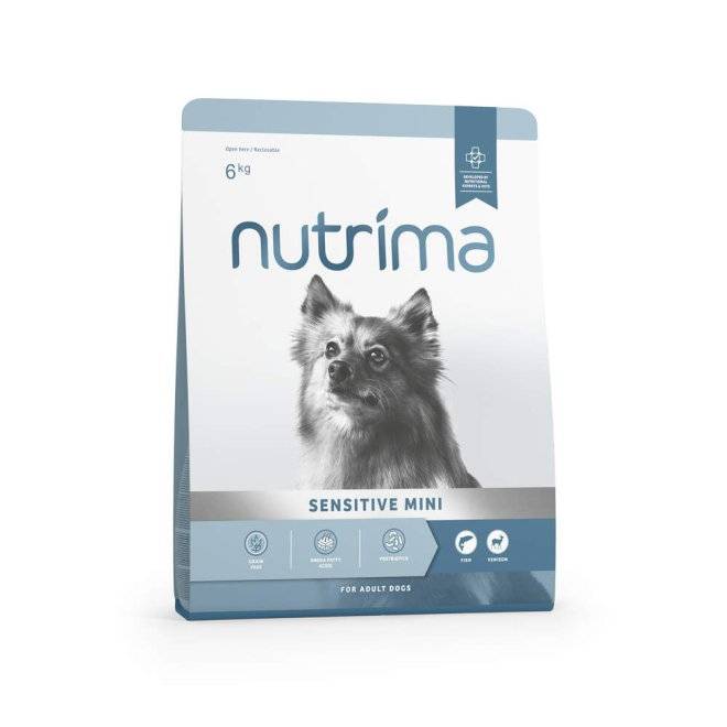 Nutrima Dog Adult Sensitive Mini Fish & Venison (6 kg)