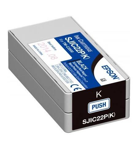 Färgpatron, Epson ColorWorks C3500, svart