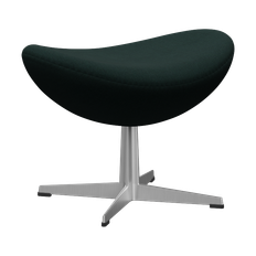 Fritz Hansen Ägget 3127 fotpall Christianshavn Dark Green 1161-steel