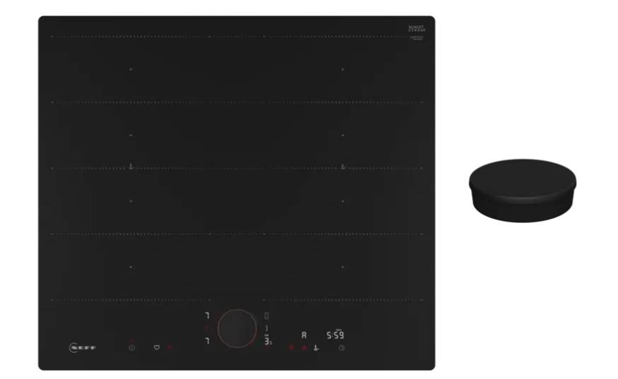 Induktionskogeplade 60 cm Sort, planmontering - Neff N90 - Deep Black.