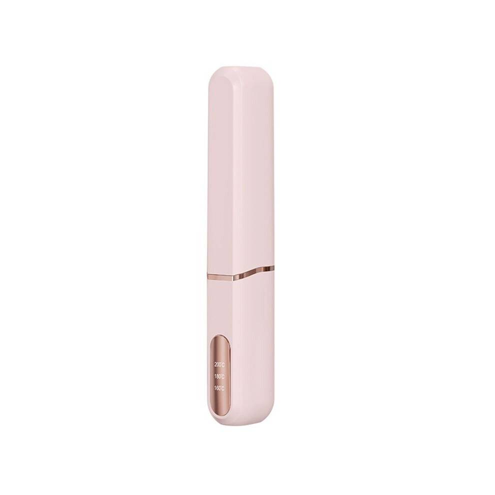 Cordless Portable Straightening Brush Straightening Brush Negative Ion Hot Comb Hair Straightener for Women B