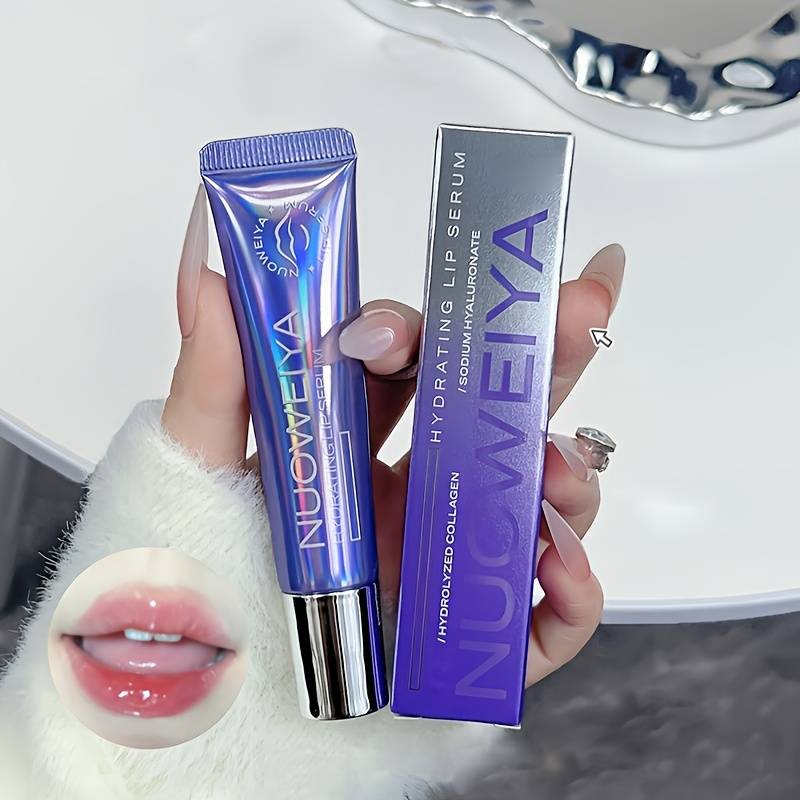 TEMU A Moisturizing Lip Balm Containing Acid And Collagen, It Hydrates And Lip Lines, Leaving Lips Soft And . Compact And Portable, Suitable For Men And Women