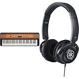 Yamaha Digital Keyboard PSR-E360MA, Maple - Digitalt tangentbord på ingångsnivå medföljer HPH-150-hörlurar