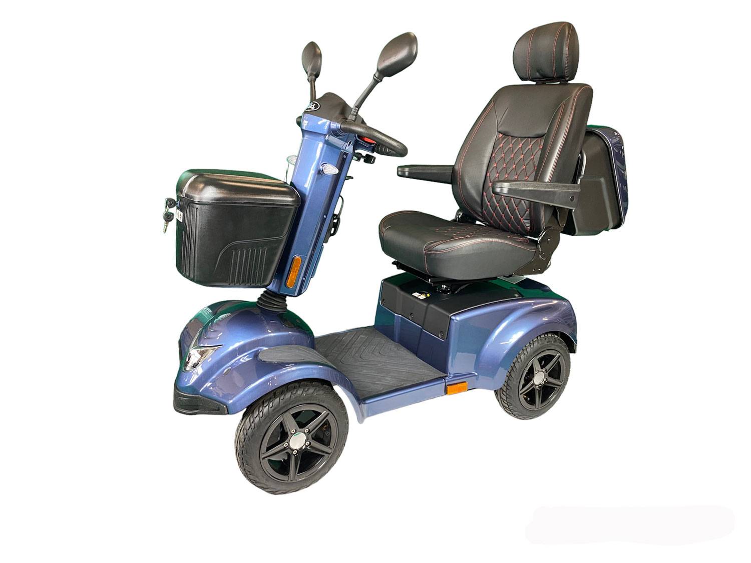 Go-EL 540 Blå El-Scooter med sædevarme