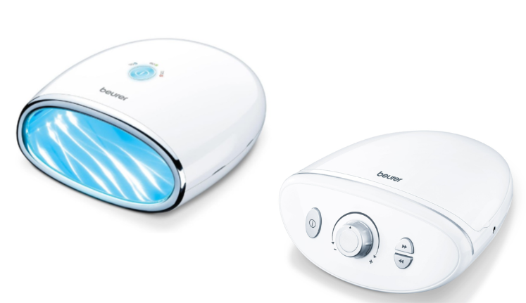 Beurer - MP 100 Manicure/Pedicure Professionel Station + MP 48 LED/UV Nail Dryer - 3 Years Warranty - Bundle - Fri fragt og klar til levering - Prismatch