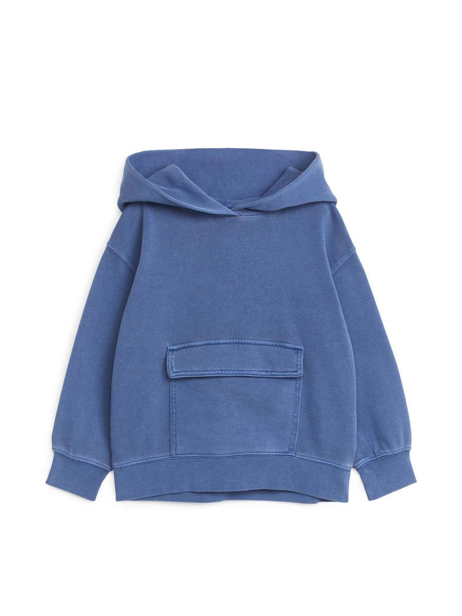 ARKET Front-Pocket Hoodie -Blue, 86/92