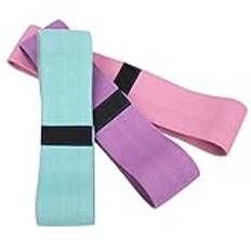Keenso Workout Booty Band, Stretch Belt Hip Strap Latex Elastic Fitness Deep Squat Yoga Accessory
