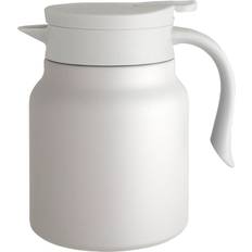 Living WELF Tabletop Pot 1L with Tea Strainer 2WAY Beige 411170