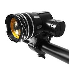15000lm T6 LED-lys cykel/cykel/lampe sæt USB genopladelig forlygte/lommelygte vandtæt skalerbar cykel cykel cykel lampe
