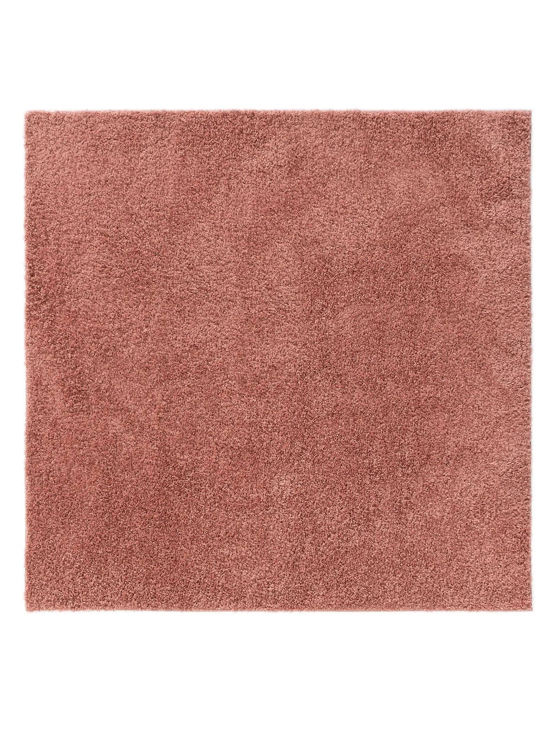 METRO Rosa Vaskbart Tæppe - Kvadratisk / 200x200 cm / Pink