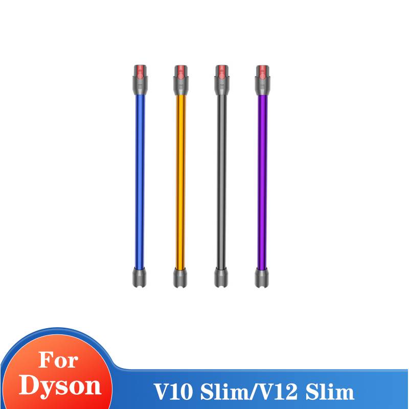 Extension Tube for Dyson V10Slim V12 Slim Vacuum - Conductive Aluminum Wand Compatible with V10 Slim/V12 Detect Slim