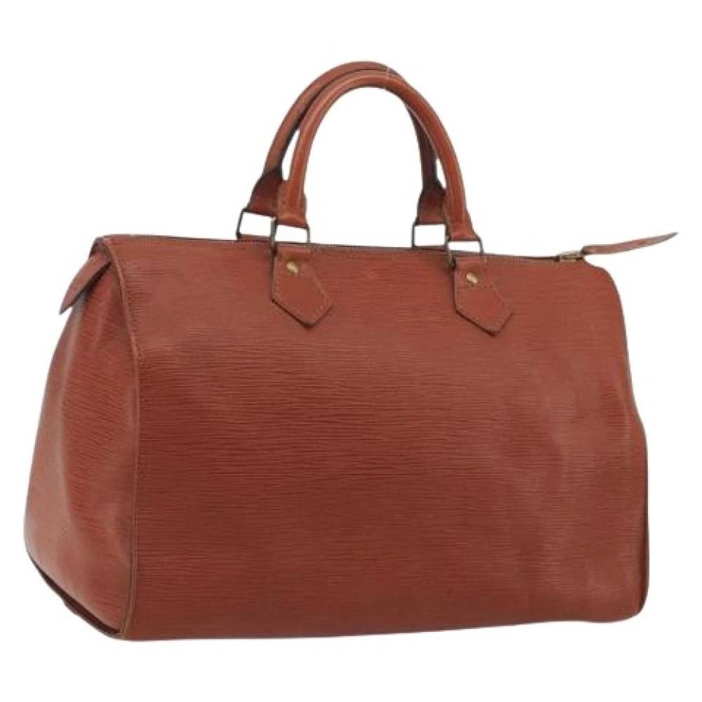 Louis Vuitton Vintage Pre-owned Laeder louis-vuitton-tasker - Vintage - Dame - Brun - ONE SIZE -