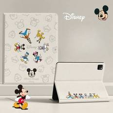 1 st Disney Nalle Puh Cartoon Silikon Tablet Skyddsfodral, Stötsäkert Anti-Fall Tablet Cover Lämplig för IPad 7/8/9 10,2", Bra present till Thanksgivi - Multifärgad (Multi-size)