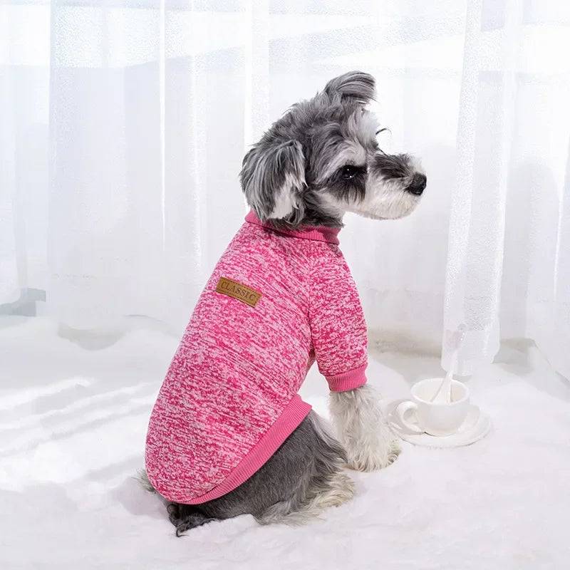 Winter Pet Jacket - Warm Coat for Dogs and Cats - Rose Red / XL (XL)