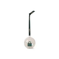 Bayswater globe bauble mulberry green glass