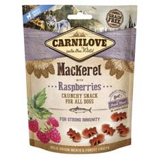 Carnilove godbidder crunchy snack makrel & hindbær