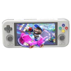 Retroid Pocket 4 Pro Game Console - Grey (Colorful ABXY Keys)