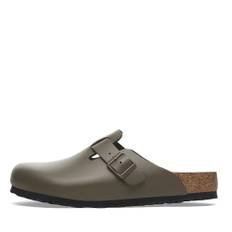 Birkenstock, Sko, Dame, Grå, 37 EU, Betongrå Sandaler med Smal Pasform