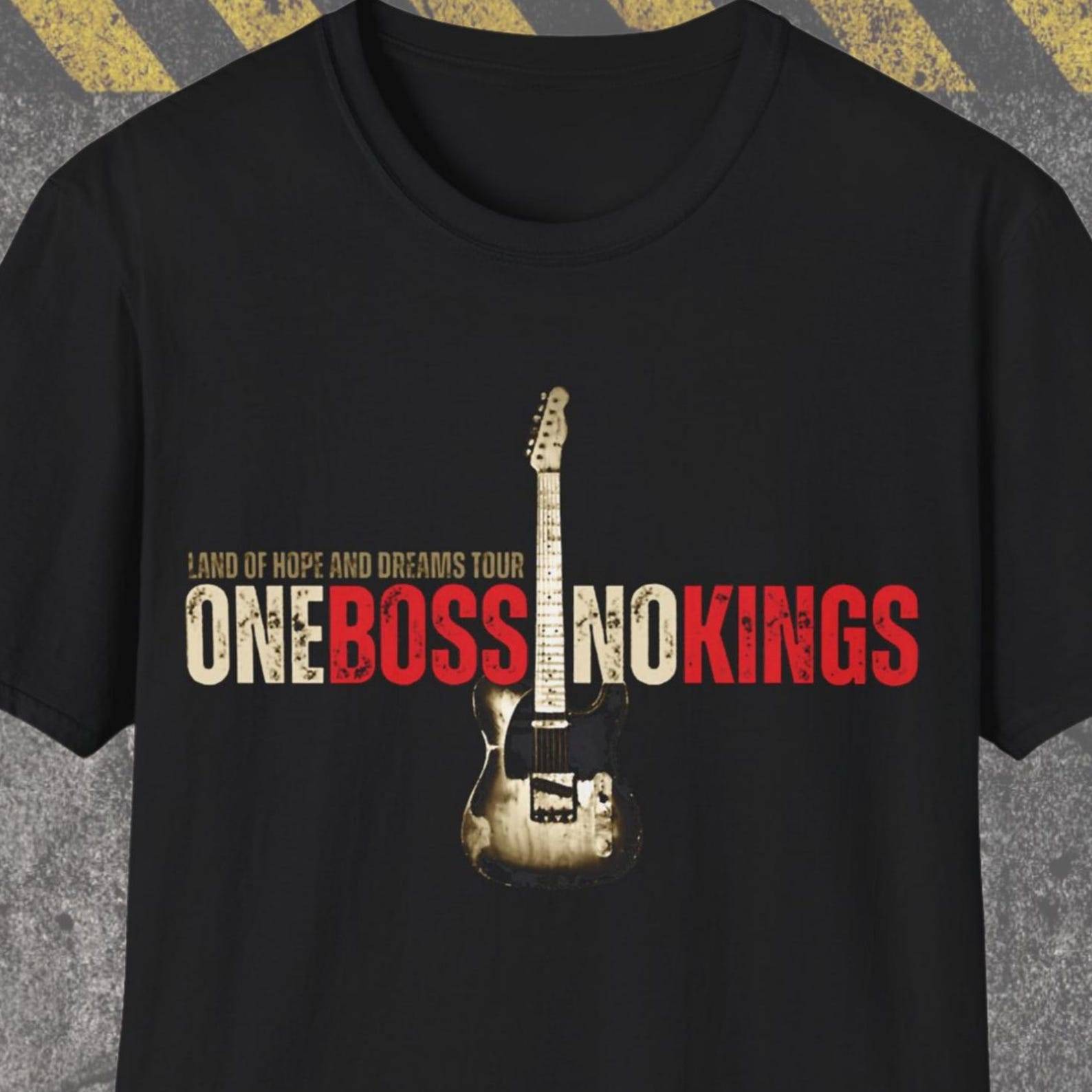 Vintage Grapich Bruce Springsteen Land of Hope and Dreams Apparel cm
