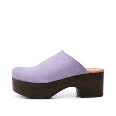 Dixie clog ruskind - MAUVE - 40