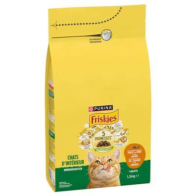 PURINA Friskies Indoor med kyckling, kalkon & grönsaker