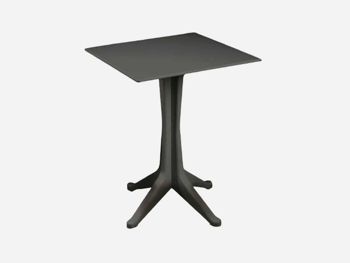 Havebord Plast 70x70 cm Antracit Ponente.