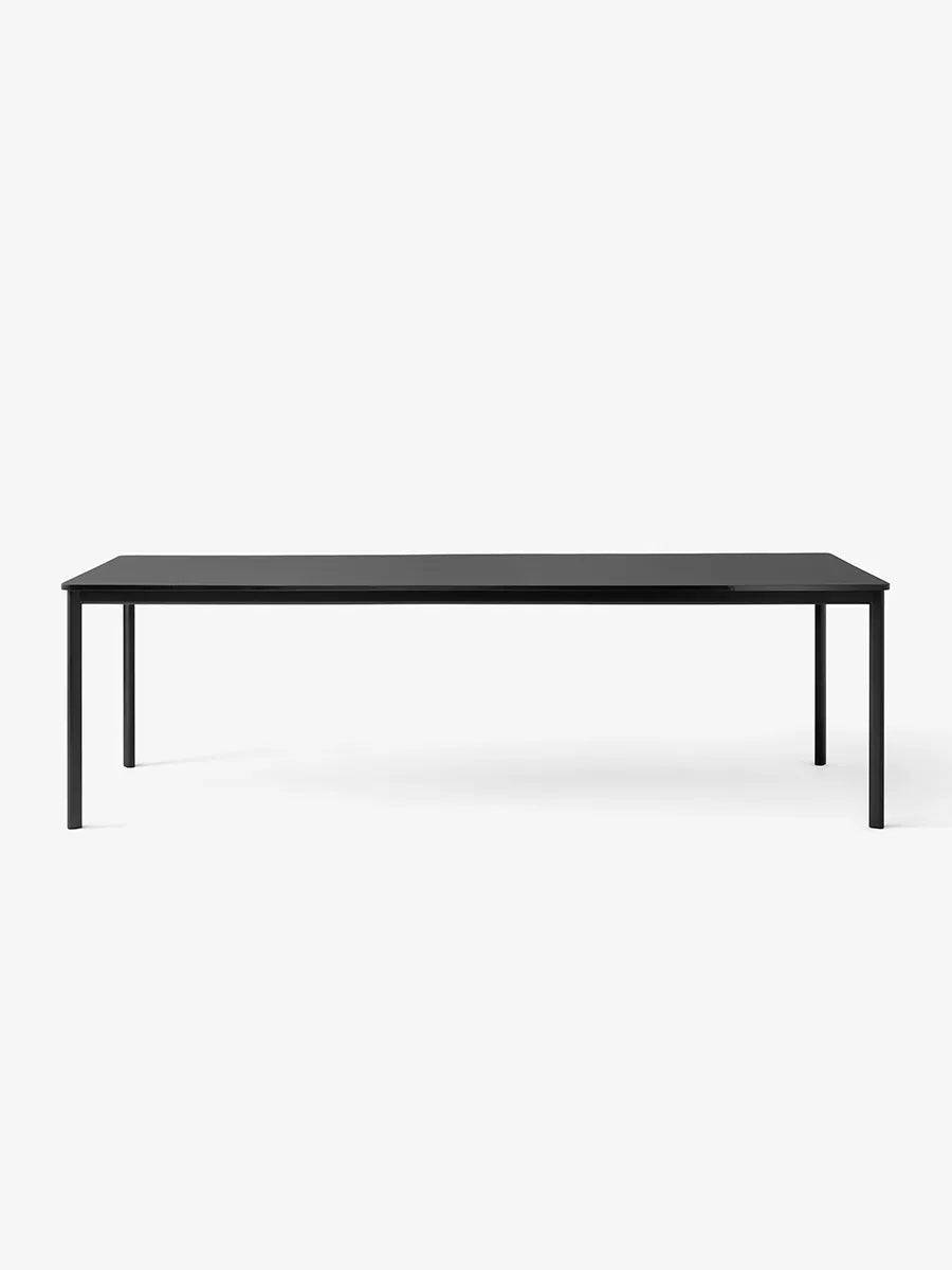 Drip Bord fra &Tradition L: 201-250 x W: 100 x H: 74 cm / Black Aluminium / Black Fenix Nano laminate - Jacobsen Plus