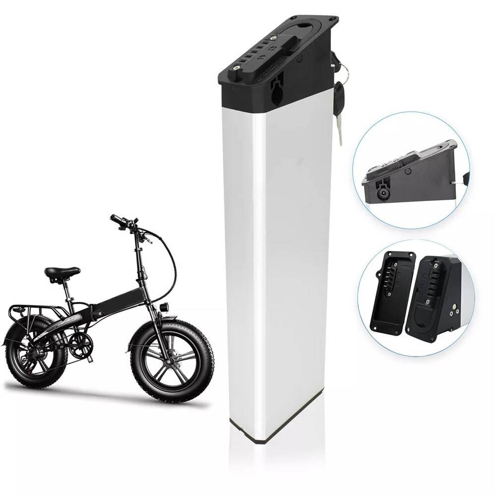[EU Direkte] HANIWINNER HA397-01 48V 12,5Ah 600Wh E-Bike Battericeller Pakke Bærbar Lithium Li-ion Batteri med Sikkerhedslås til MATEX ENGWE Polarna Elcykel - 48v 12,5ah