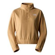 The North Face Women Homesafe Snap Neck Fleece Pullover Almond Butter (Auslaufwa