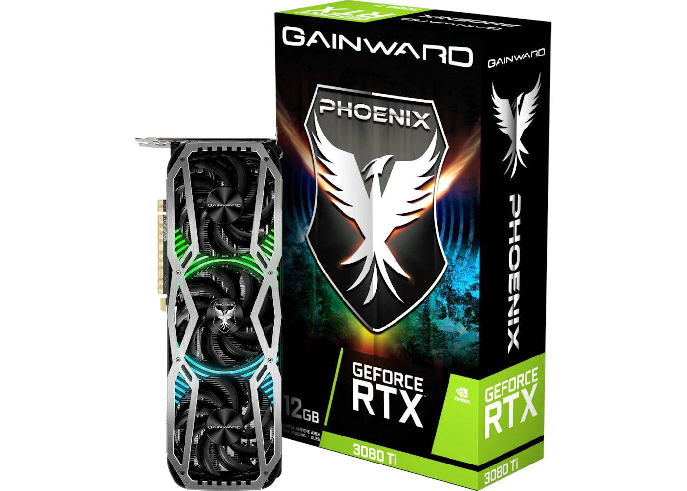 NVIDIA GAINWARD GeForce RTX 3080 Ti PHOENIX 12G Graphics Card (NED308T019KB-132AX) - One Size (One Size)
