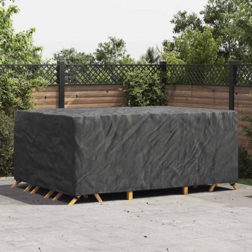 Möbelöverdrag Enfärgad Svart 280 x 204 x 106 cm 420D