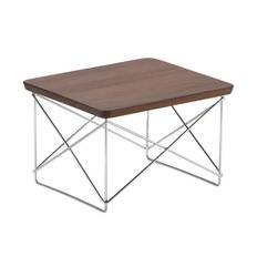 Vitra LTR Sofabord Solid Mørk Eg/Krom