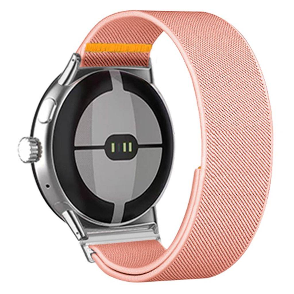 Google Pixel Watch 3 45 mm Klockarmband i nylon - rosa